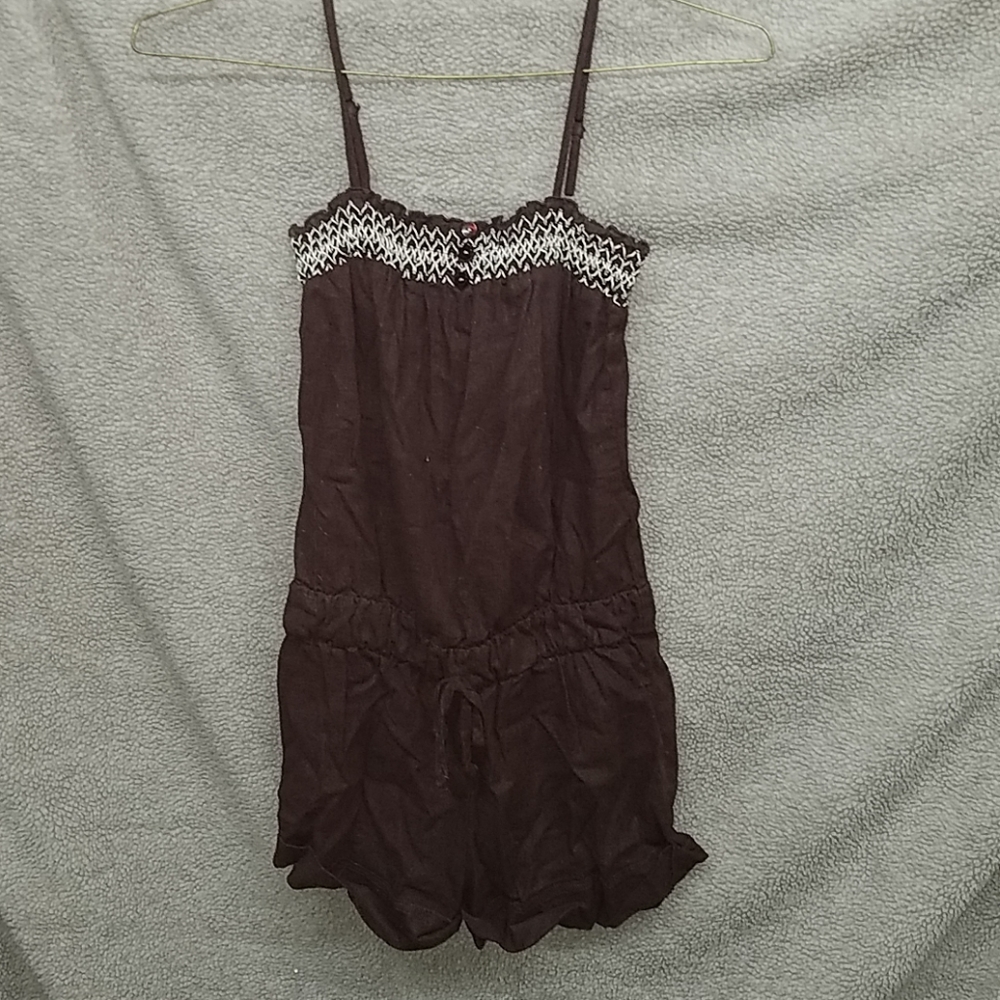 Brown romper